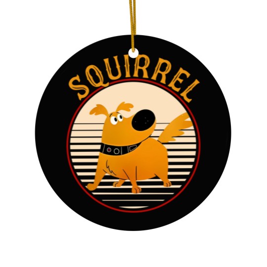 Discover Dug Dog Squirrel Ceramic Ornaments, Up Family Matching Ceramic Ornaments, Gift Ideas for Men Women