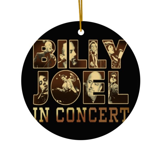 Discover Billy Joel 2023 Concert Tour Ceramic Ornaments