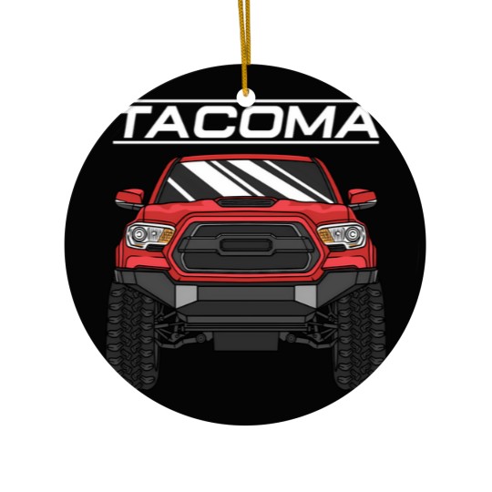 Discover Tacoma 4X4 Off-Road Truck Ceramic Ornaments