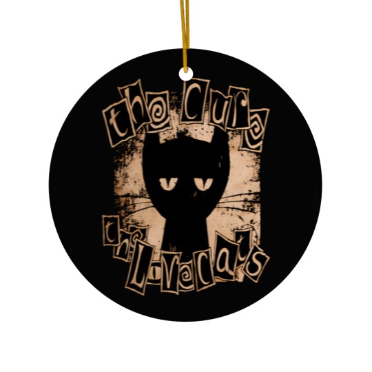 Discover The Cure the Love Cats Ceramic Ornaments