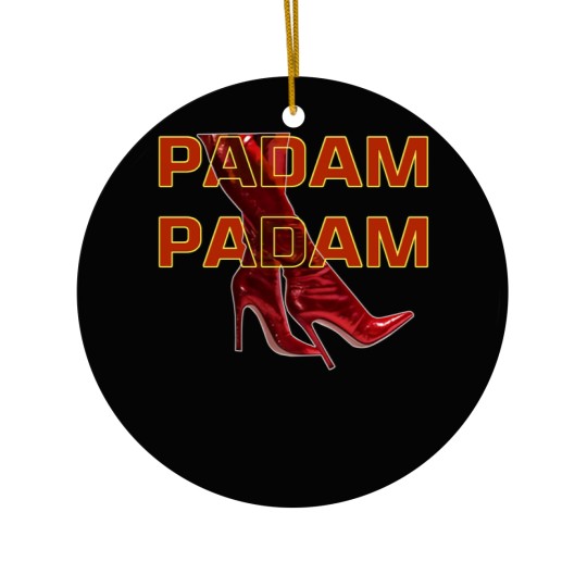 Discover PADAM PADAM Red Fierce Boots Short Sleeve Ceramic Ornaments