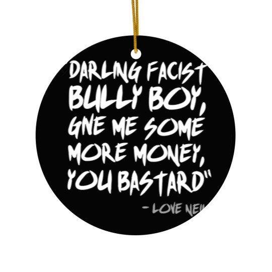 Discover The Young Ones Darling Facist Bully Boy Ceramic Ornaments