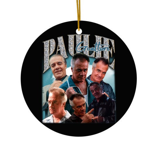 Discover Paulie Gualtieri Vintage Ceramic Ornaments, Paulie Gualtieri Fans Homage Ceramic Ornaments