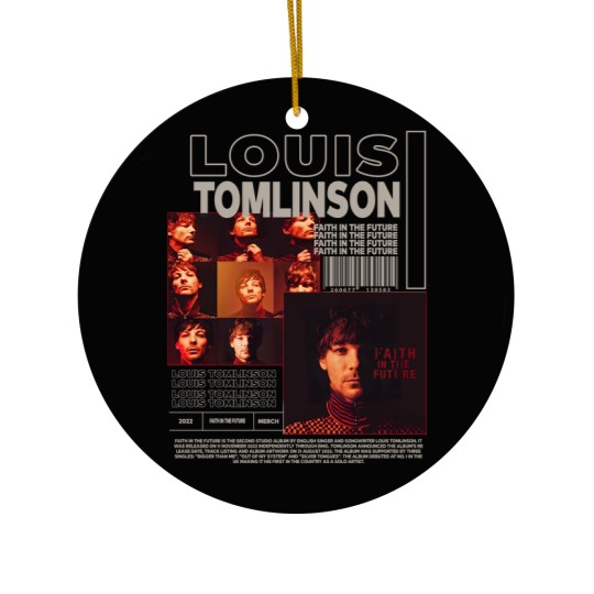 Discover Louis Tomlinson Vintage Ceramic Ornaments, Louis Tomlinson Faith
