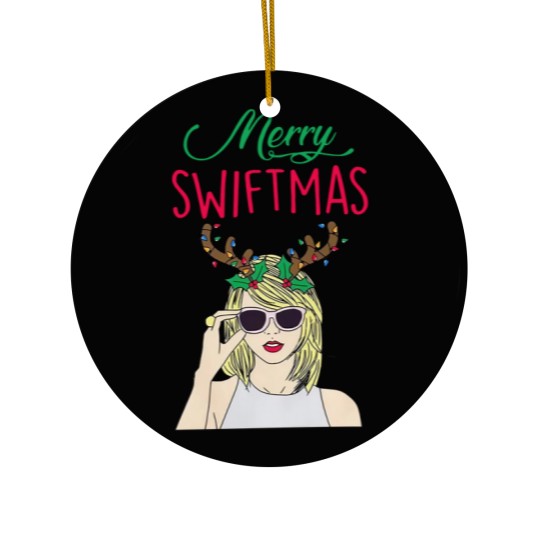 Discover Have A Merry Swiftmas Ceramic Ornaments, Merry Swiftmas
