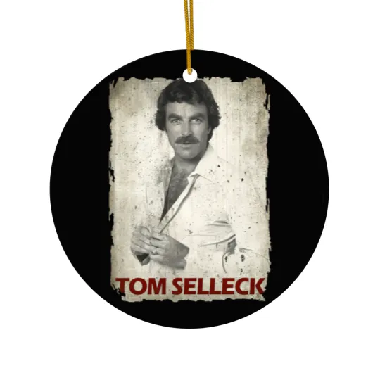 Discover Tom Selleck - Tom Selleck - Ceramic Ornaments