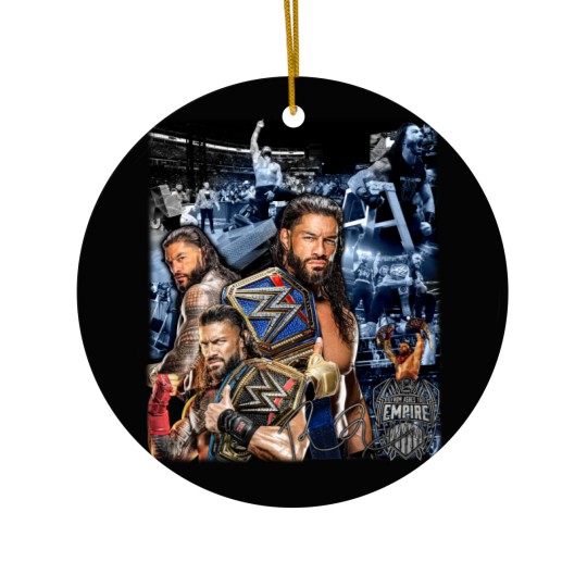 Discover Vintage Roman Reigns Bootleg Style Ceramic Ornaments, Roman Reigns