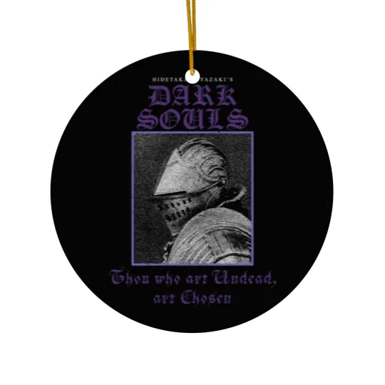 Discover Hidetaka Miyazaki's Dark Souls Soulsborne Ceramic Ornaments