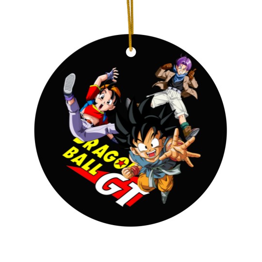 Discover Kid Son Goku Pan Trunks Dragon Ball GT - Dragon Ball Gt Kid Goku Pan Trunks - Ceramic Ornaments