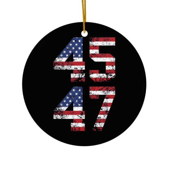 Discover Trump 2024 Ceramic Ornaments - Supporter Gift