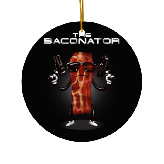 Discover The Baconator Ceramic Ornaments