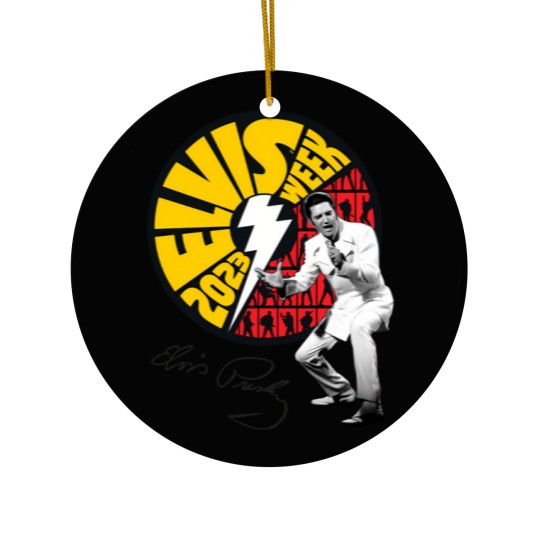 Discover ELVIS PRESLEY Elvis Week 2023 Ceramic Ornaments