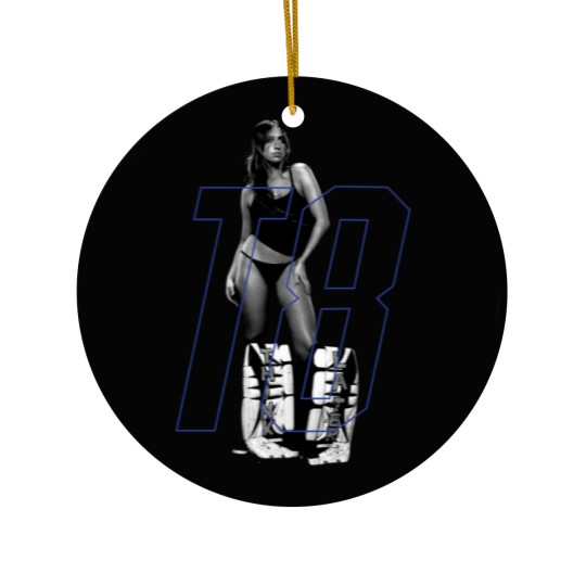 Discover Tate Mcrae Ceramic Ornaments, Think Later album Greedy Ceramic Ornaments, Unisex Merch