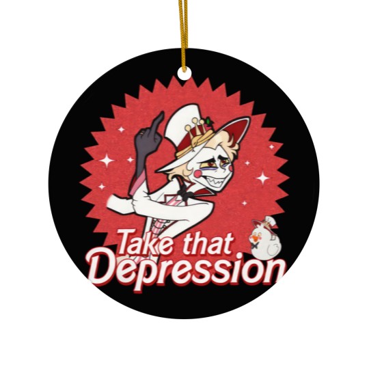 Discover Take That Depression Ceramic Ornament