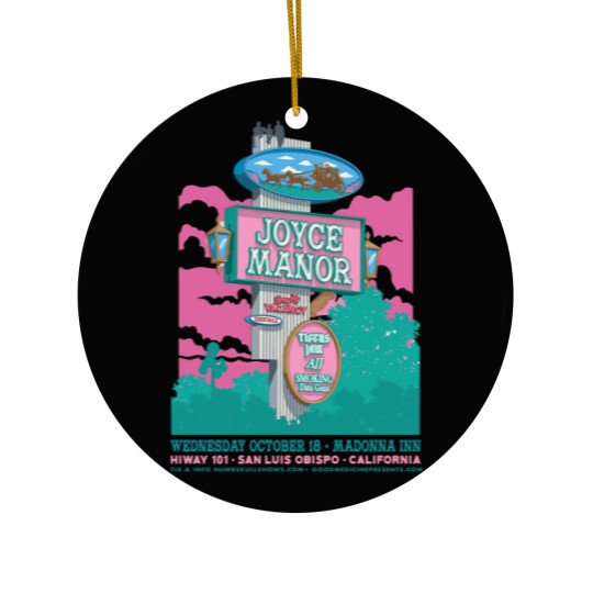 Discover Joyce Manor At Madonna Inn Show Ceramic Ornaments Tigers Jaw Size S-5XL, Multicolor