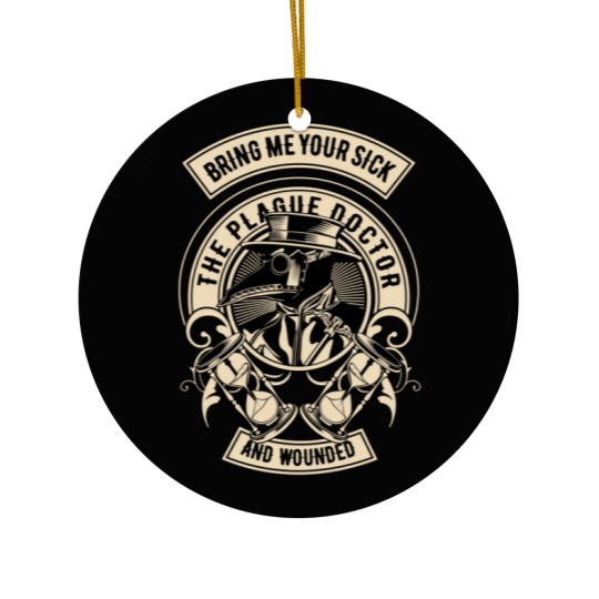 Discover The Plague Doctor Plague Doctors Ceramic Ornaments
