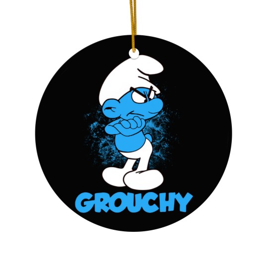 Discover Grouchy Smurf - Grouchy - Ceramic Ornaments