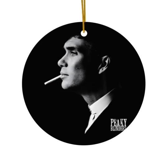Discover Tommy Shelby Unisex Ceramic Ornaments, Cillian Murphy, Peaky Blinders, Gangster, TV Show Ceramic Ornaments