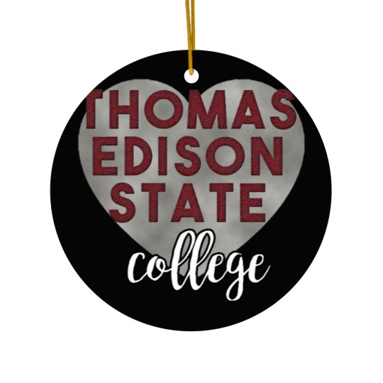 Discover Thomas Edison State University Ceramic Ornaments
