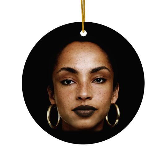 Discover Rare Sade Adu Face Ceramic Ornaments Collection Singer Unisex Ceramic Ornaments