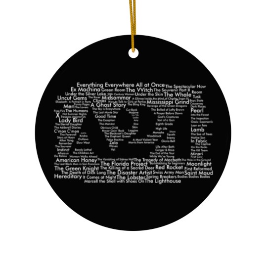 Discover A24 Ceramic Ornaments, Every A24 Film Ever Made on One Ceramic Ornaments