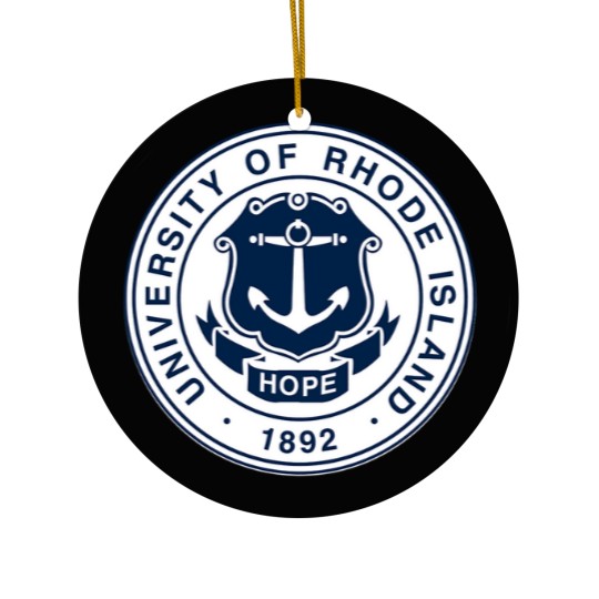 Discover Rhode Island (URI) Ceramic Ornaments