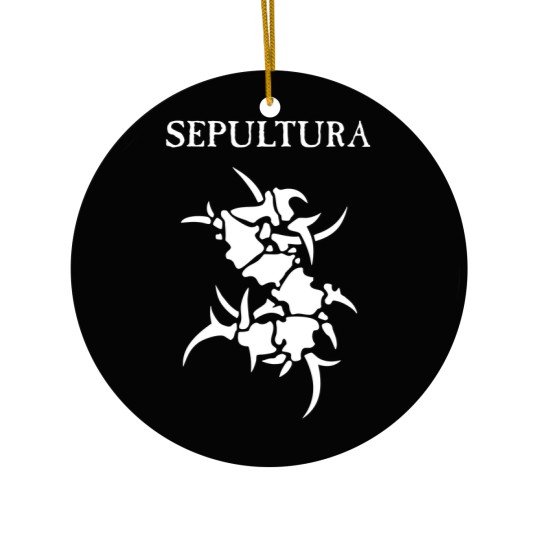 Discover Merchandise of Sepultura Classic Ceramic Ornaments, Sepultura Heavy Metal Band Ceramic Ornaments