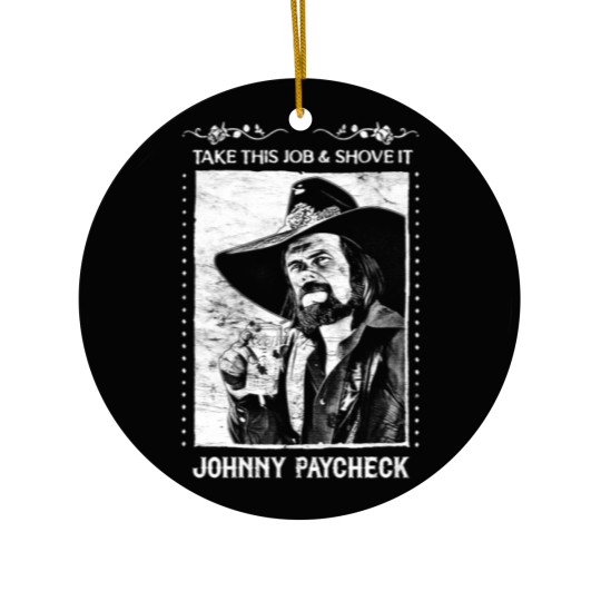 Discover Johnny Paycheck Ceramic Ornaments