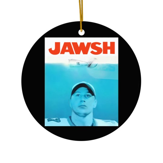 Discover Josh Allen Football Crew Neck Unisex Pre Shrunk Cotton Ceramic Ornaments