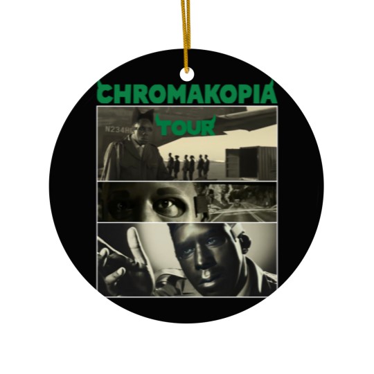 Discover Tyler The Creator Unisex Ceramic Ornaments, Chromakopia Album Ceramic Ornaments, Music Gift