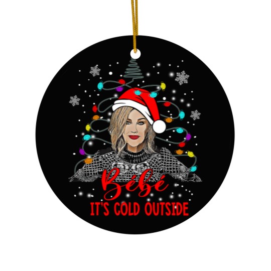 Discover Bebe Cold Outside Christmas Ceramic Ornaments - Moira Rose Schitt's Creek Collection