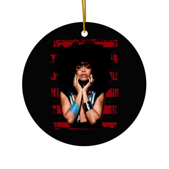 Discover Erykah Badu Ceramic Ornaments