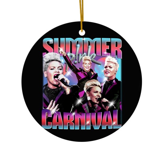 Discover Pink Singer 2024 Tour Ceramic Ornament