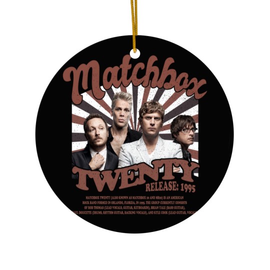 Discover Matchbox Twenty Merch Music Ceramic Ornaments