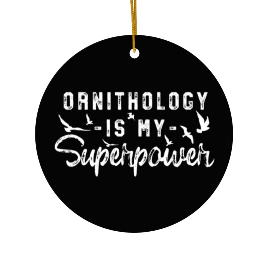 Discover Ornithology Ceramic Ornaments Birding Ornithologist Bird-Watch Ceramic Ornaments