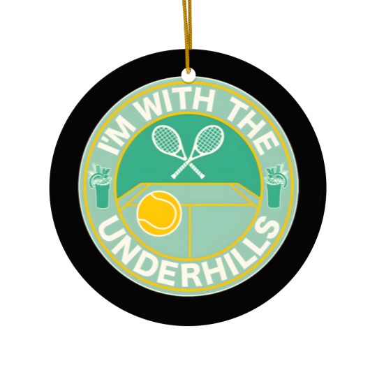 Discover Fletch - I'm With the Underhills Ceramic Ornaments