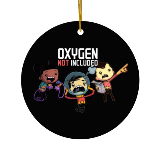 Discover Oxygen Not Included! Ceramic Ornaments