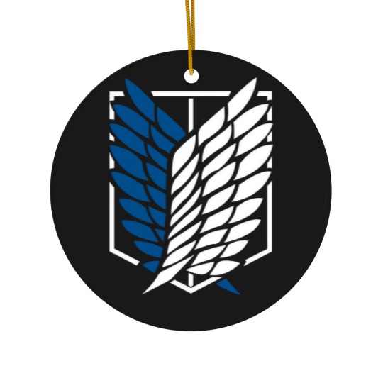 Discover Shingeki no kyojin logo Ceramic Ornaments