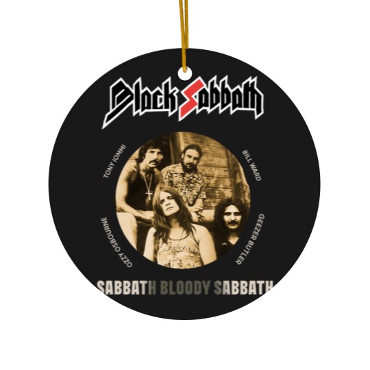 Discover Black Sabbath- Bloody Sabbath rock punk Ceramic Ornaments