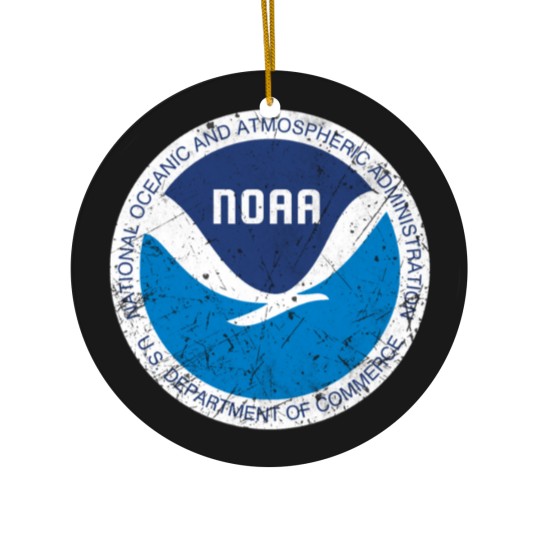 Discover NOAA National Oceanic & Atmospheric Administration Ceramic Ornaments