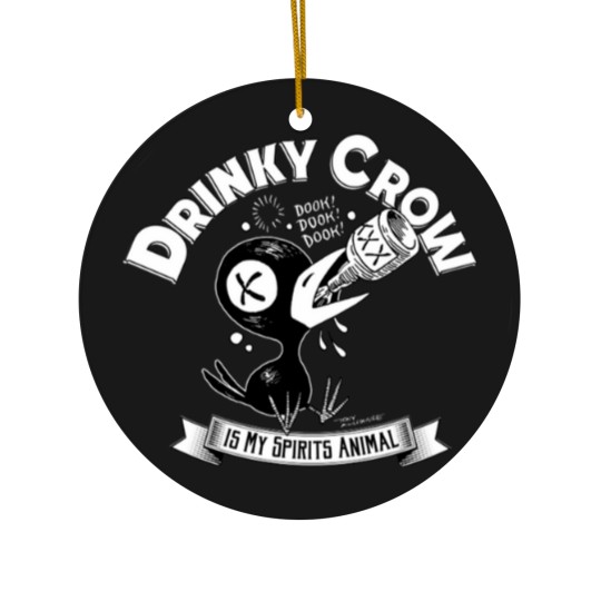 Discover Drinky Crow Team Ceramic Ornaments