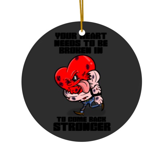 Discover Fighting Heart Ceramic Ornaments