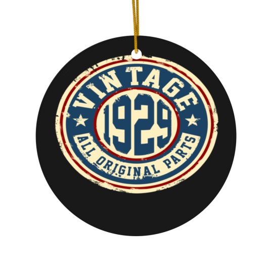 Discover Vintage 1929 All Original Parts Ceramic Ornaments