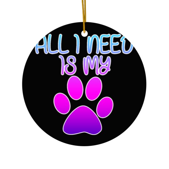 Discover Dog Lover Gift Ceramic Ornament