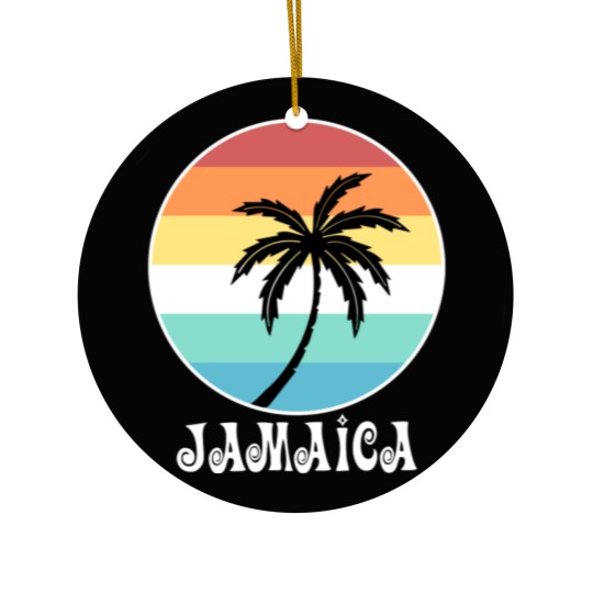 Discover Jamaica Ceramic Ornaments