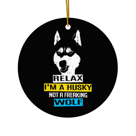 Discover Husky Ceramic Ornaments