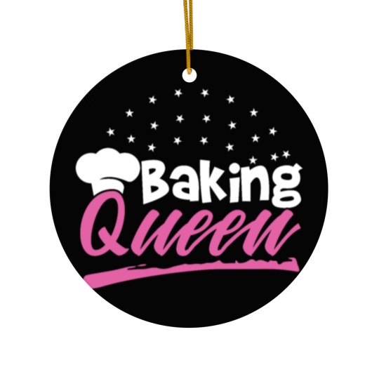 Discover Baking Queen Ceramic Ornaments