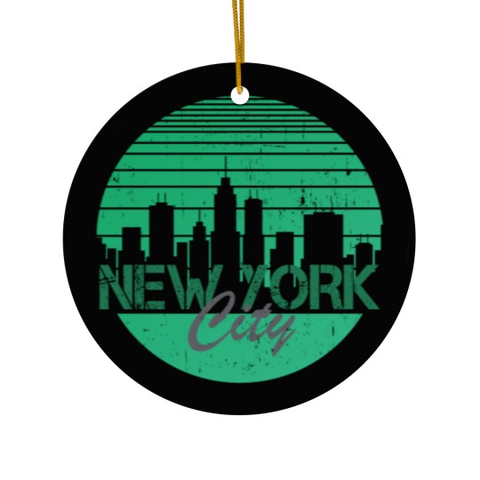 Discover New York City Skyline Ceramic Ornaments