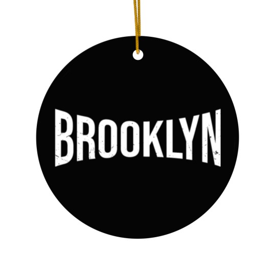 Discover Brooklyn Compressed Vintage Ceramic Ornaments