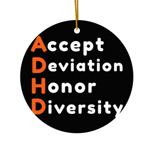 Discover Accept Deviation Honor Diversity Ceramic Ornaments